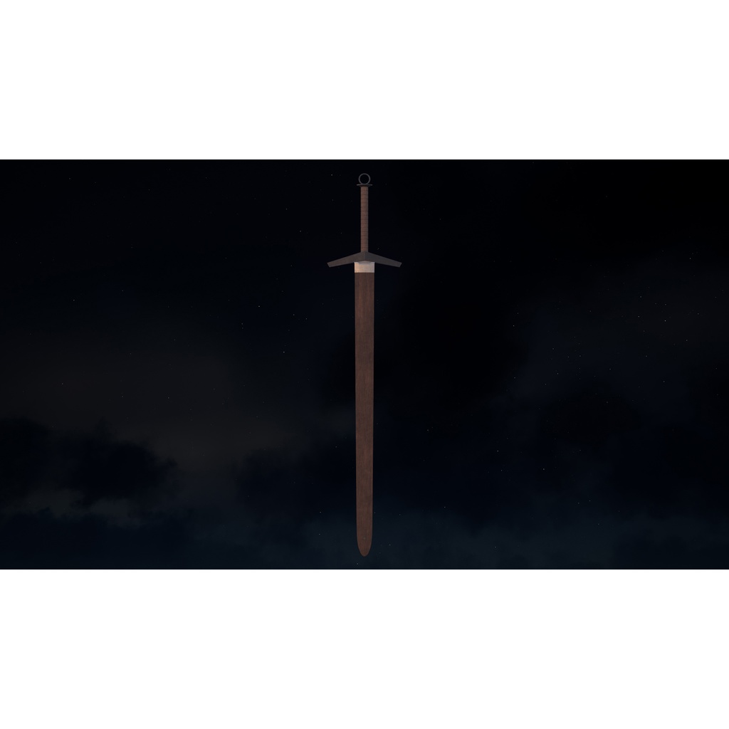 3Dモデル 西洋剣