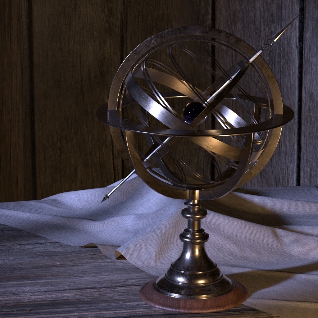 3Dモデル 天球儀