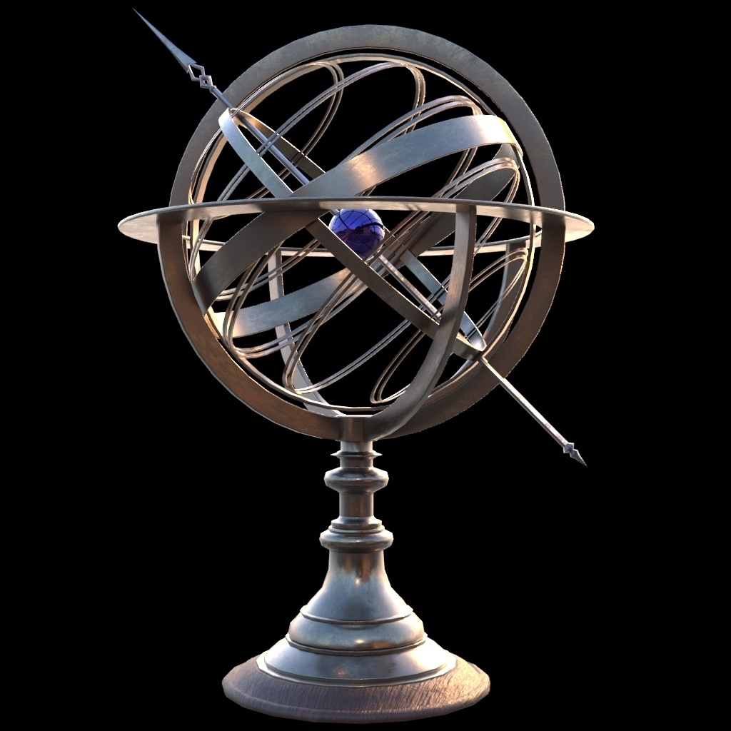 3Dモデル 天球儀