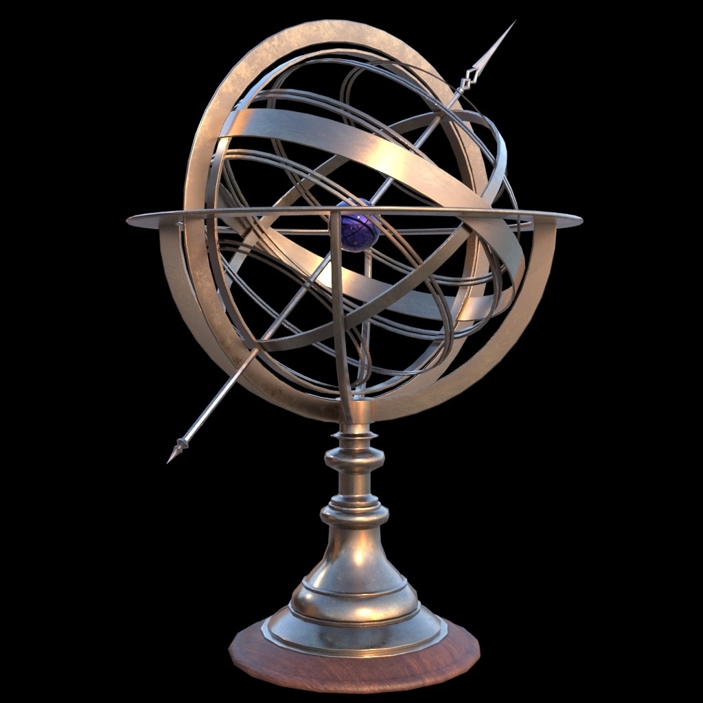 3Dモデル 天球儀