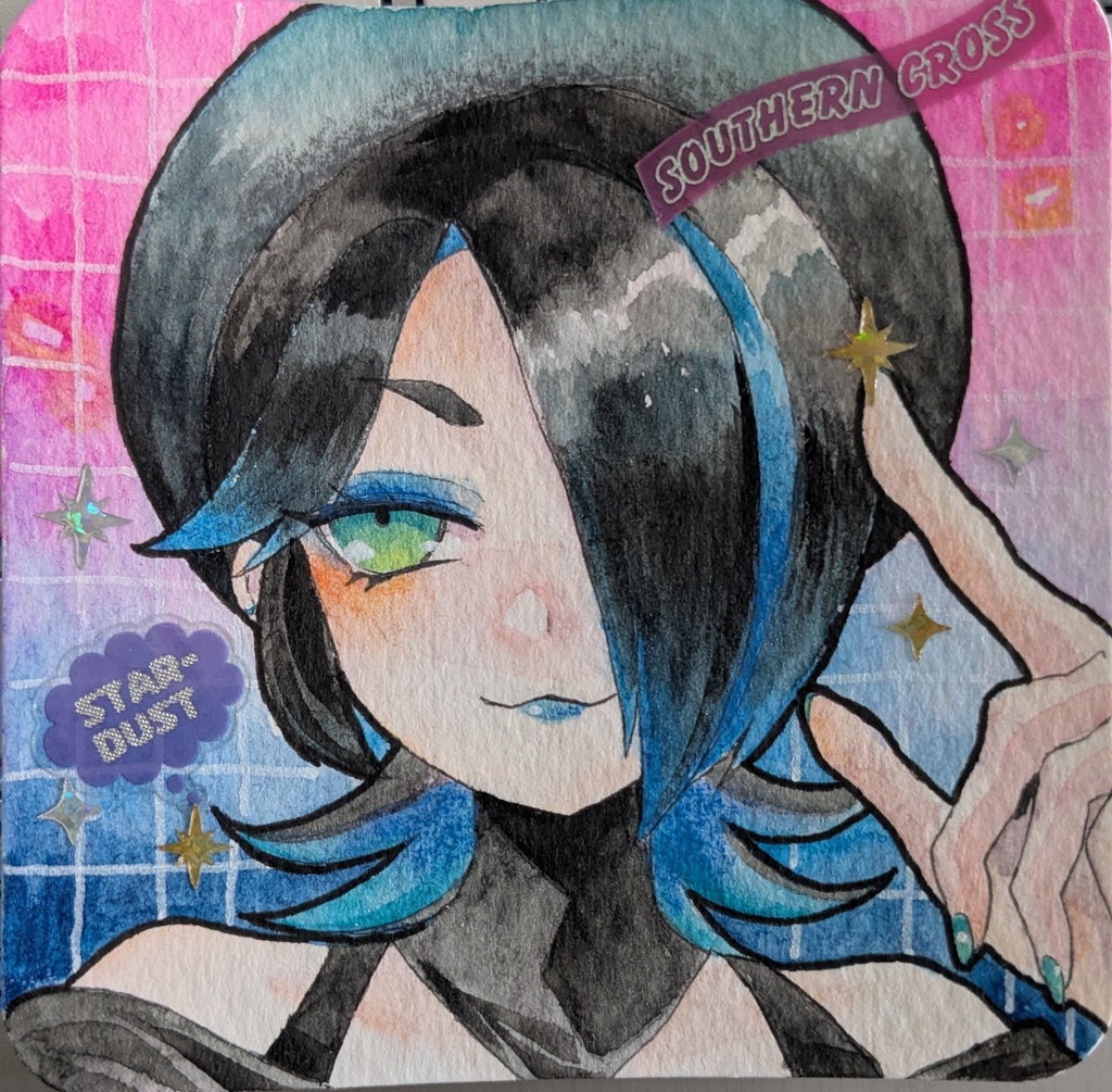 水彩画　アナログイラスト