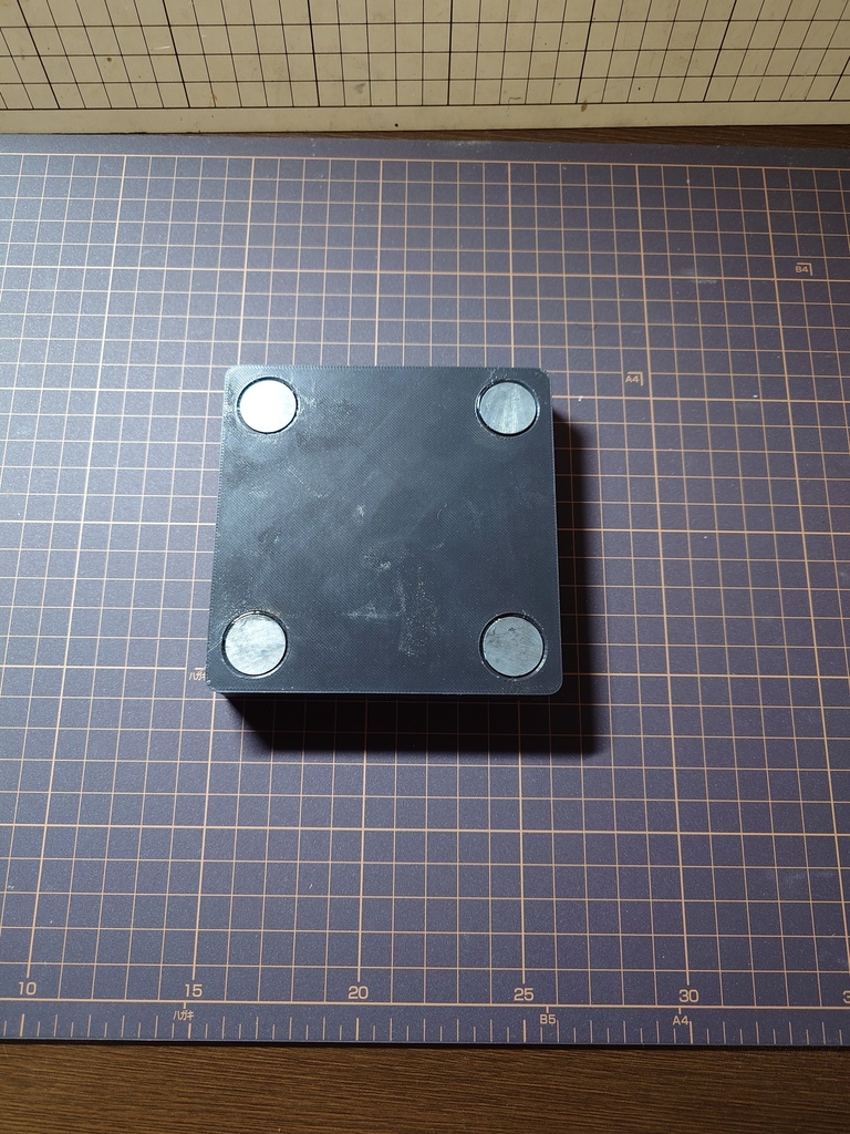 塗装ベース マグネット付き