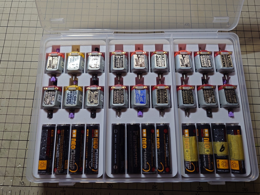 SIKIRI 3V 用モーター電池ケース インナーのみ