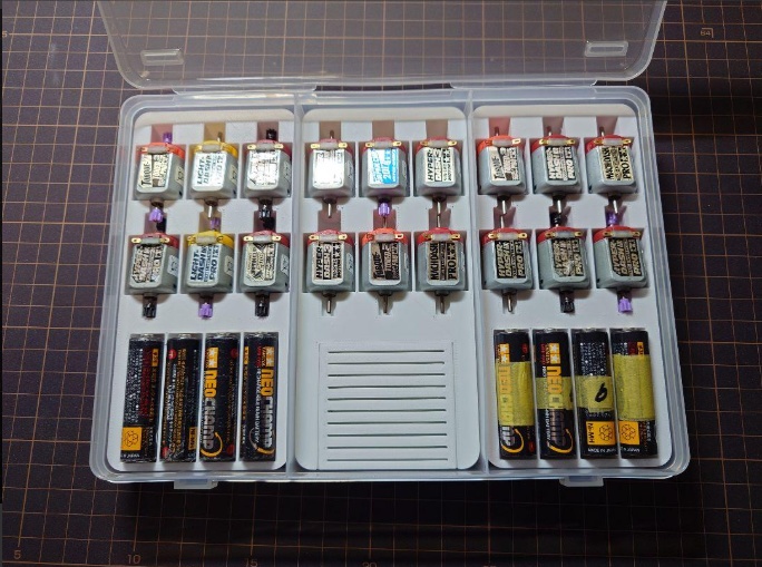 SIKIRI 3V 用モーター電池ケース インナーのみ