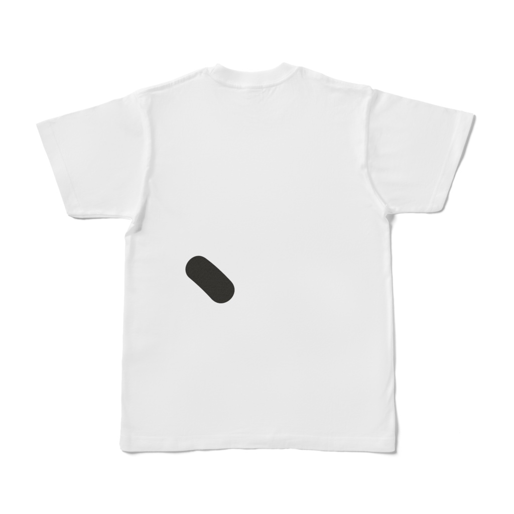 「ひともじ」Tシャツ(、。?!)