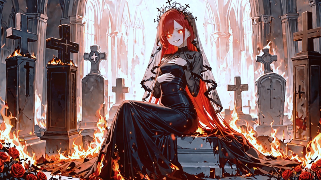 生贄の儀式が失敗し悪魔に取り憑かれた少女との戦闘BGM