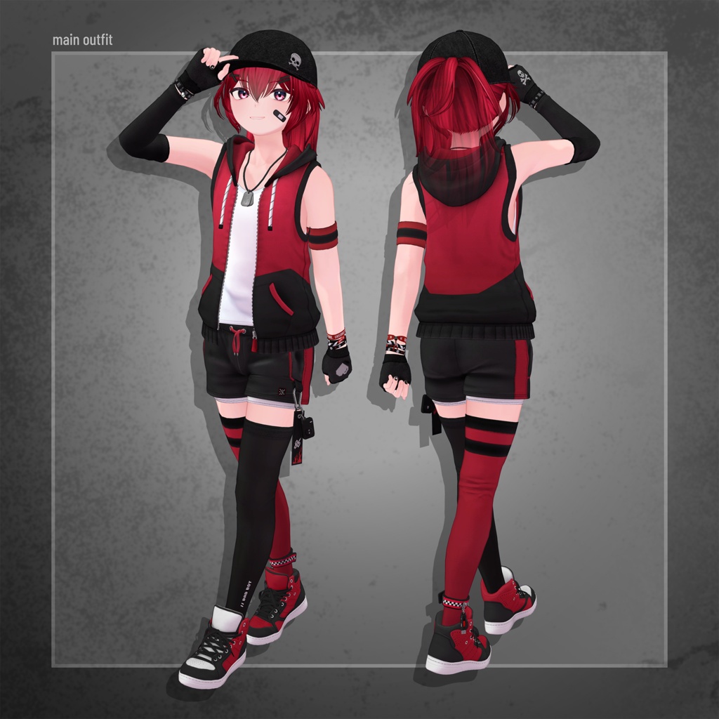 オリジナル3Dモデル「Wylie / ワイリー」
