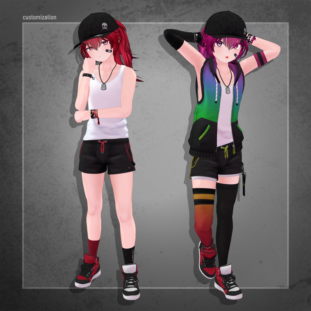 オリジナル3Dモデル「Wylie / ワイリー」