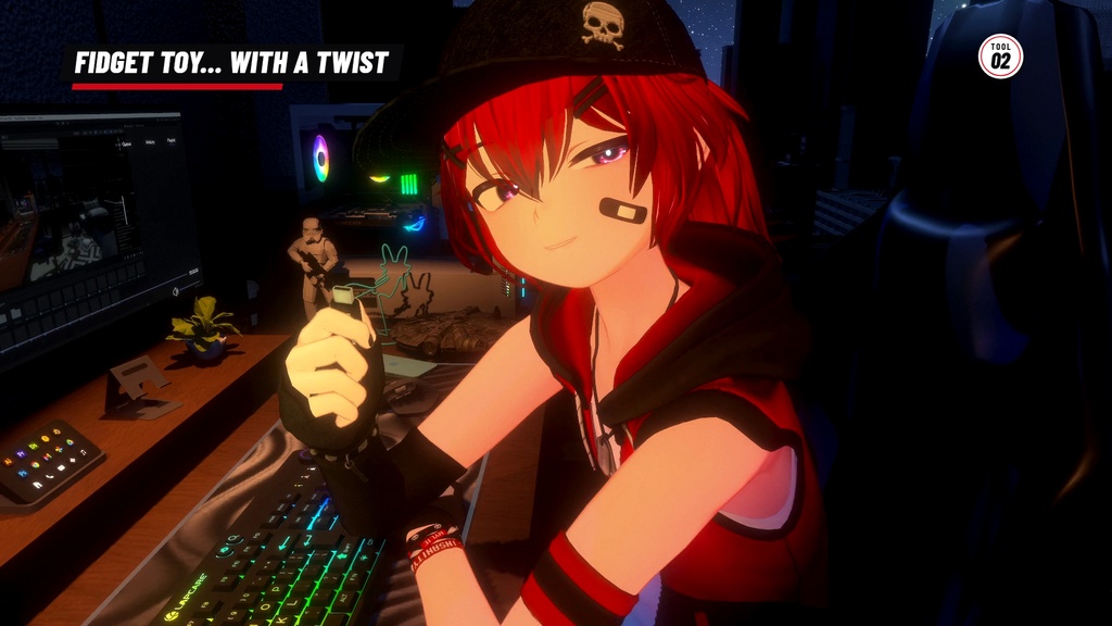【VRChat/VRCFury対応】USBキラーギミック / USB Killer【PC・Quest・iOS】
