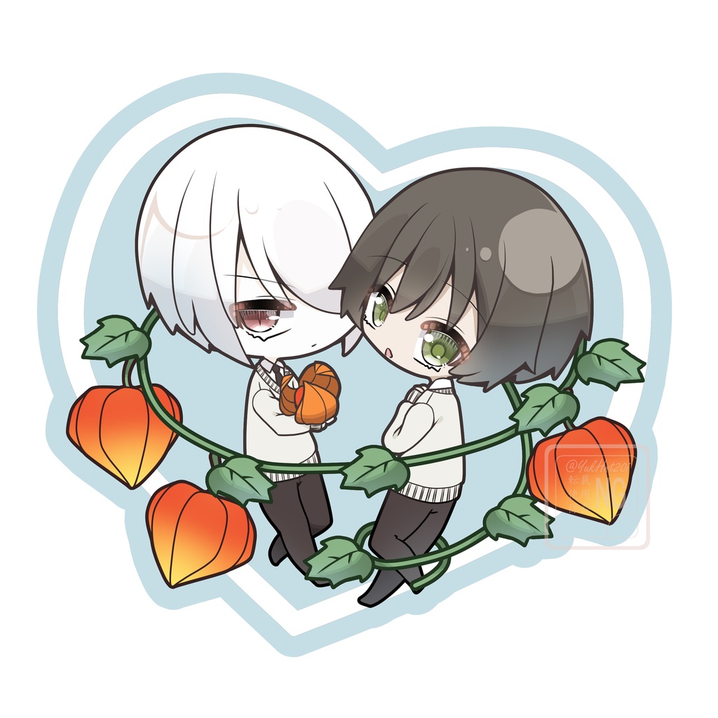 【アクリルキーホルダー】敦×昂平　50ｍｍ
