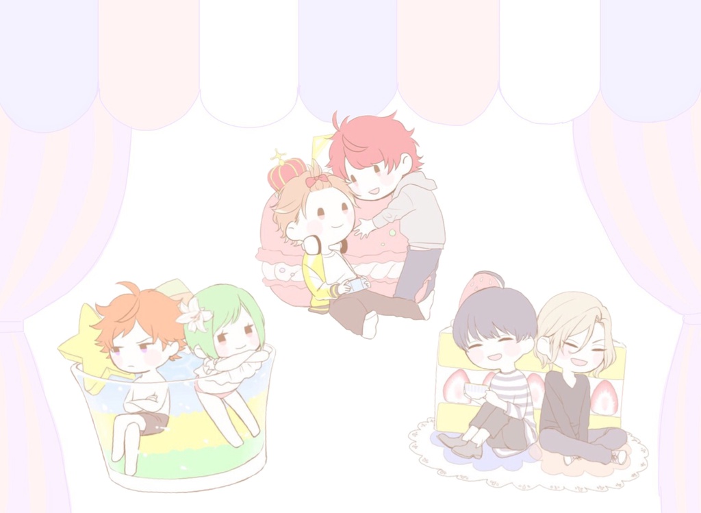 A3! スイーツアクキー