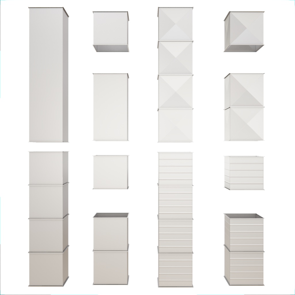 角型 HVAC ダクトパック