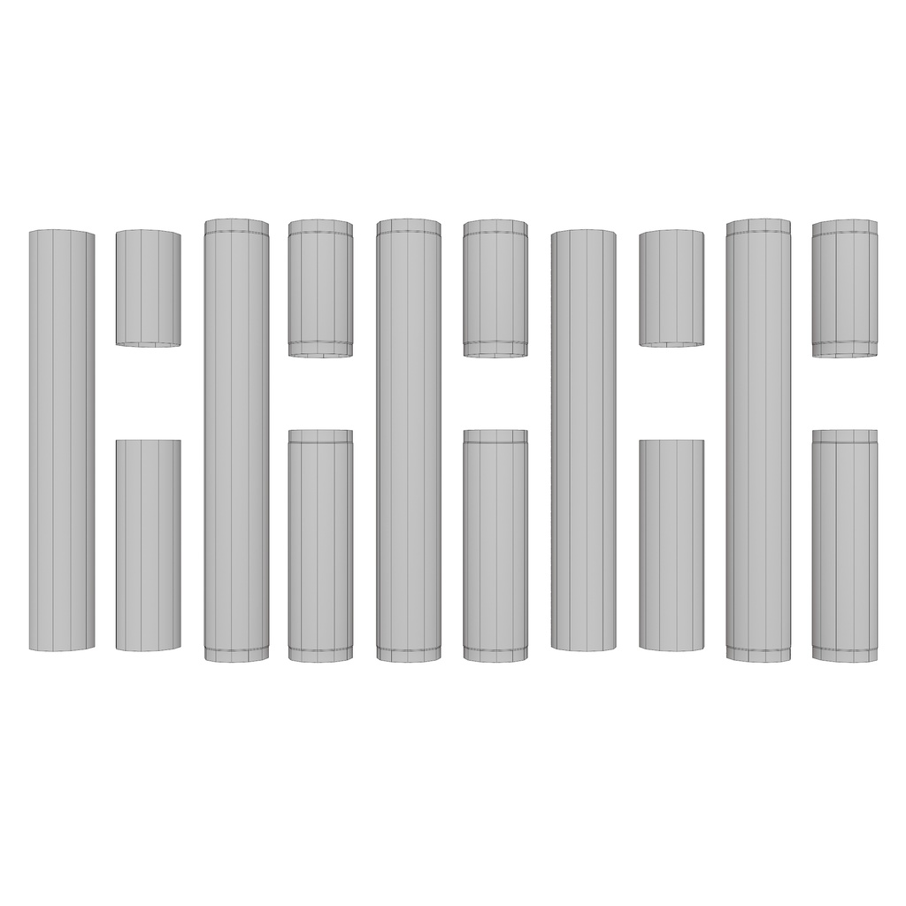 丸型 HVAC ダクトパック