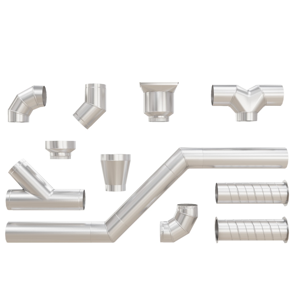 丸型 HVAC ダクトパック