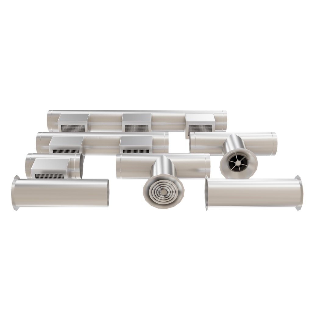 丸型 HVAC ダクトパック