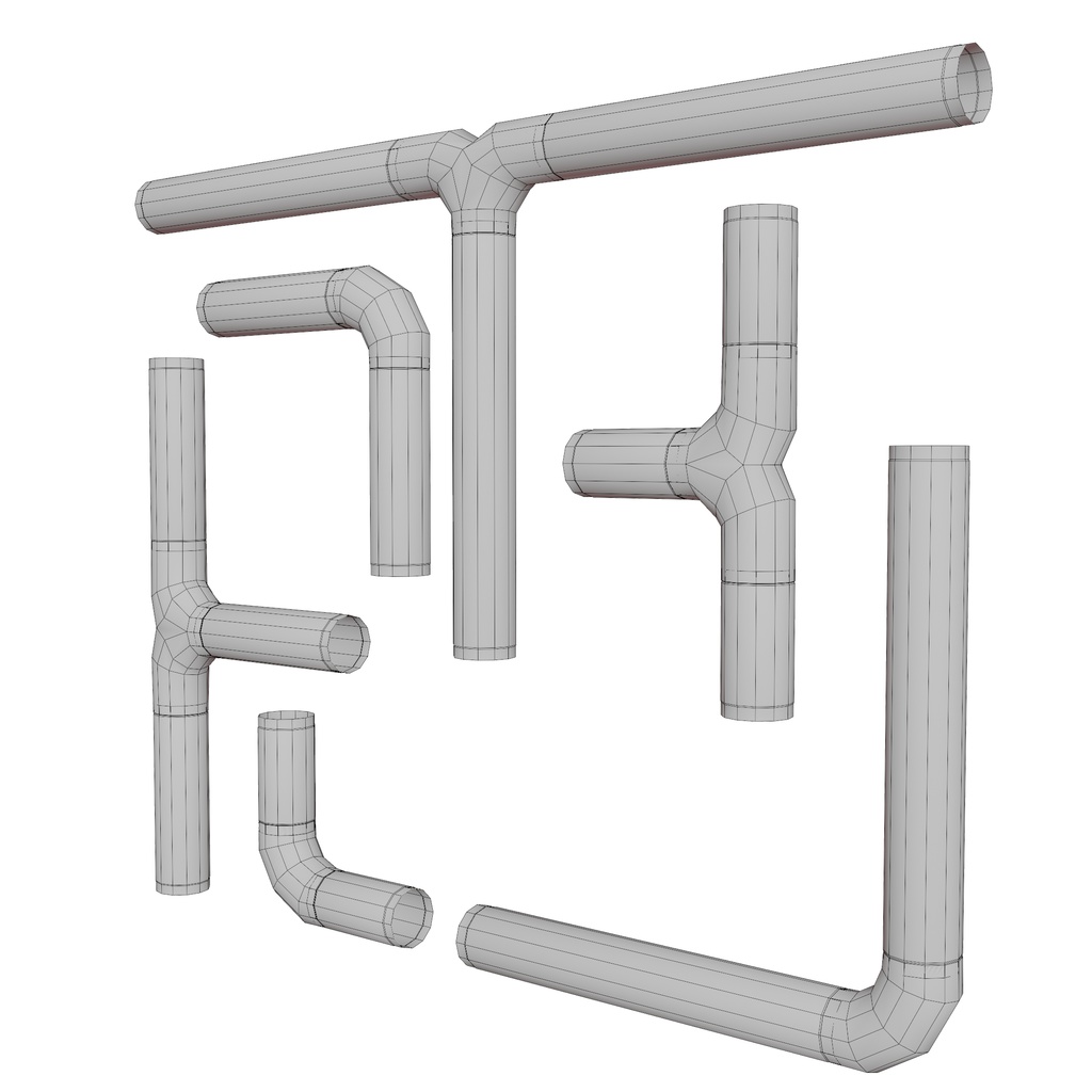 丸型 HVAC ダクトパック