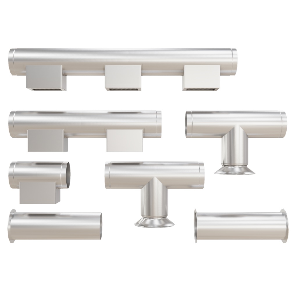 丸型 HVAC ダクトパック