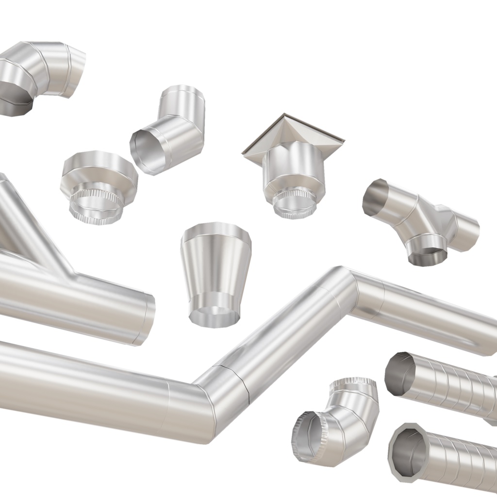 丸型 HVAC ダクトパック