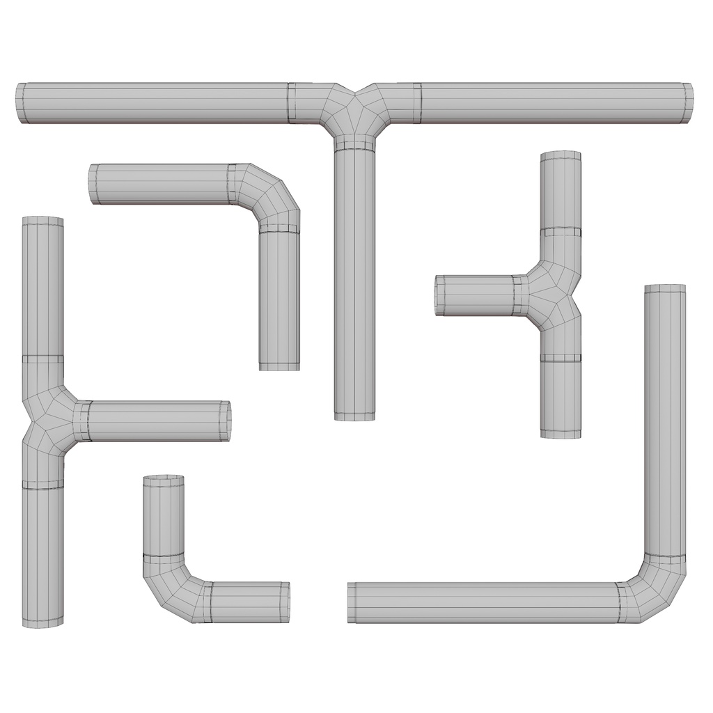 丸型 HVAC ダクトパック