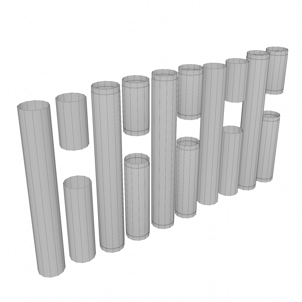 丸型 HVAC ダクトパック