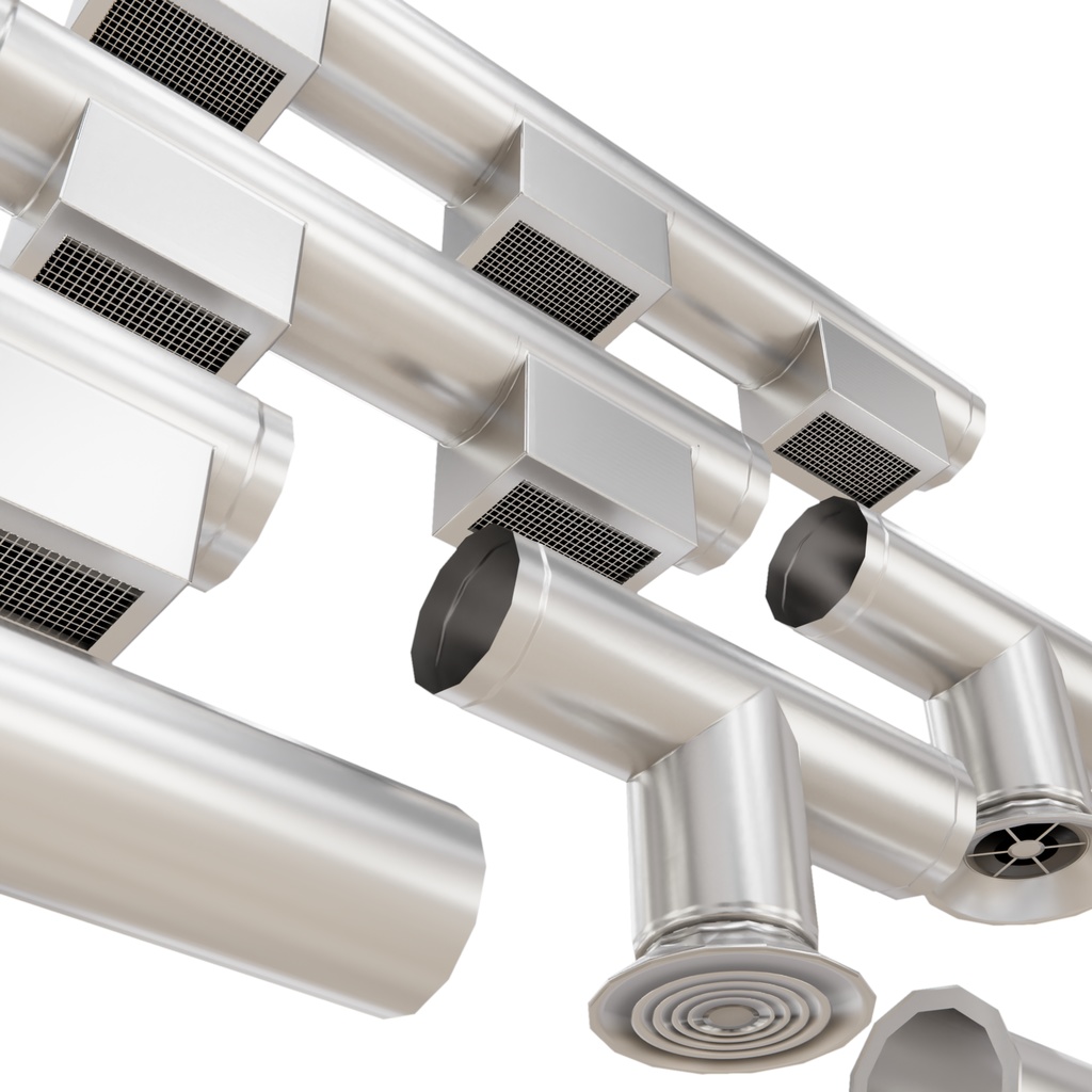 丸型 HVAC ダクトパック