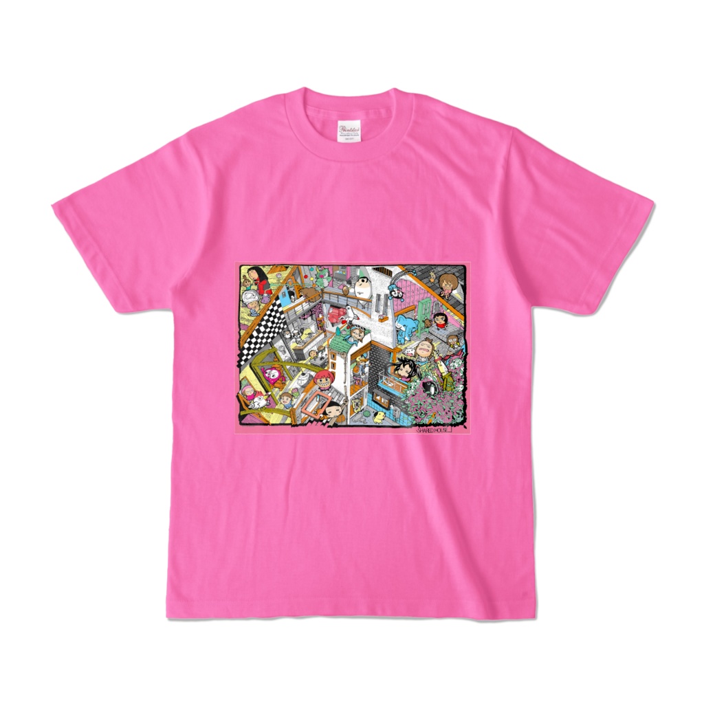 シェアハウスピンクシャツ