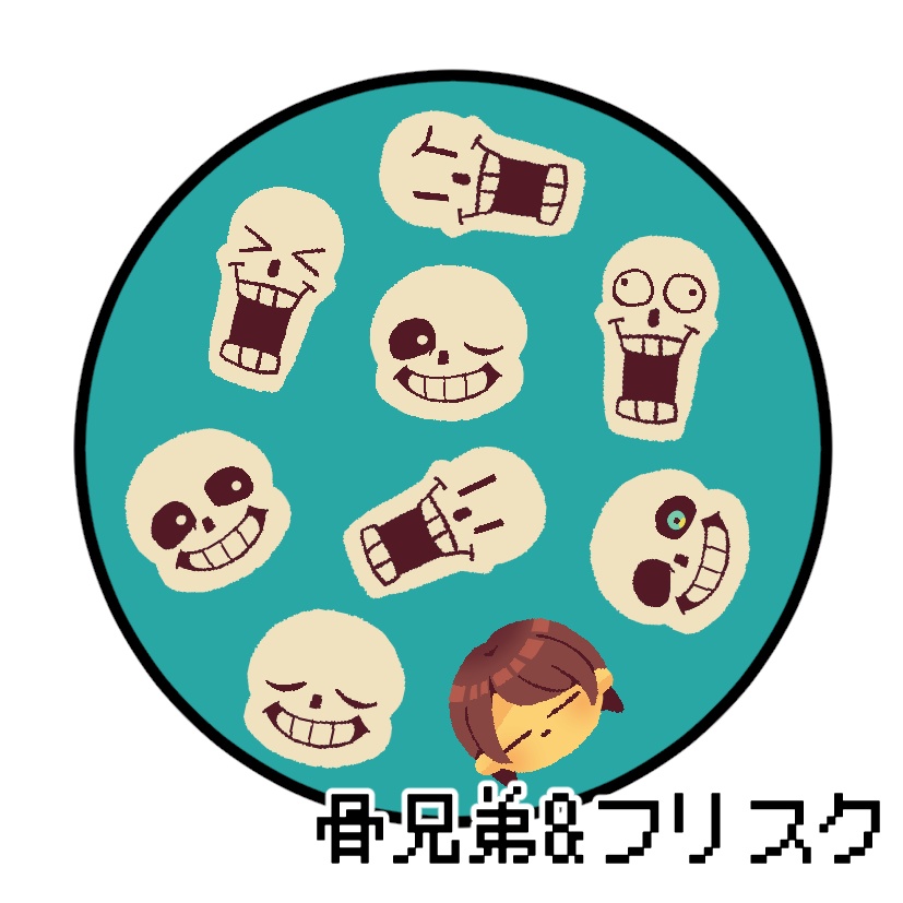 UNDERTALE&DELTARUNE缶バッチ