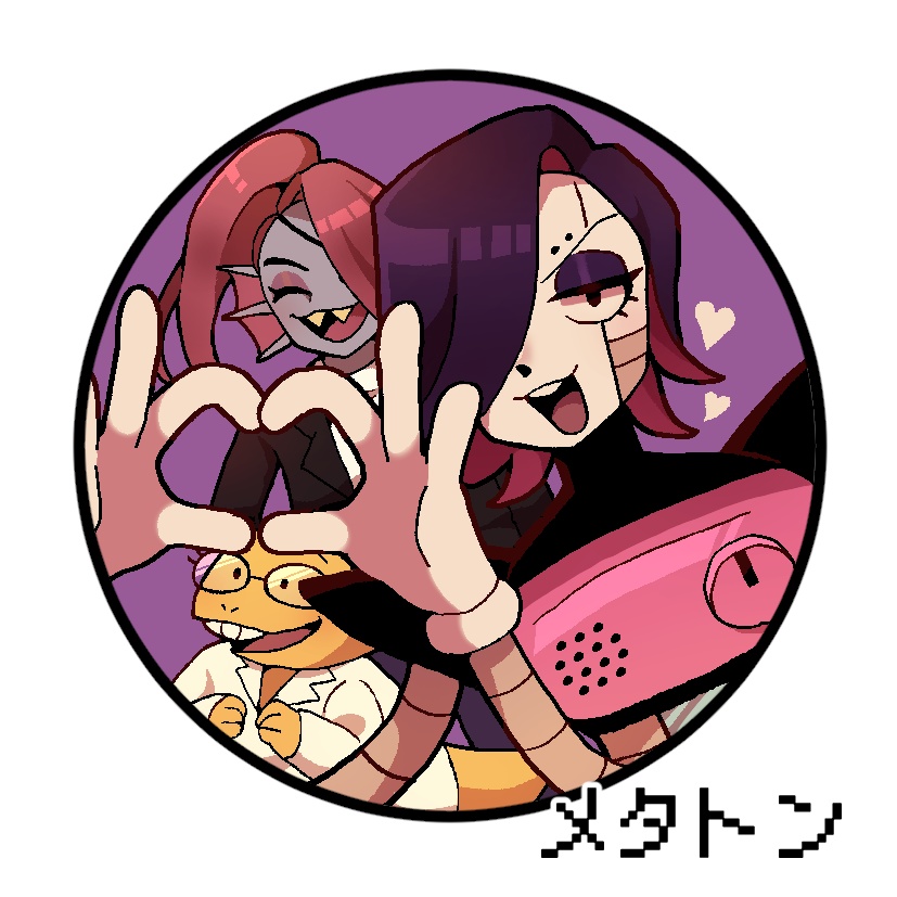 UNDERTALE&DELTARUNE缶バッチ