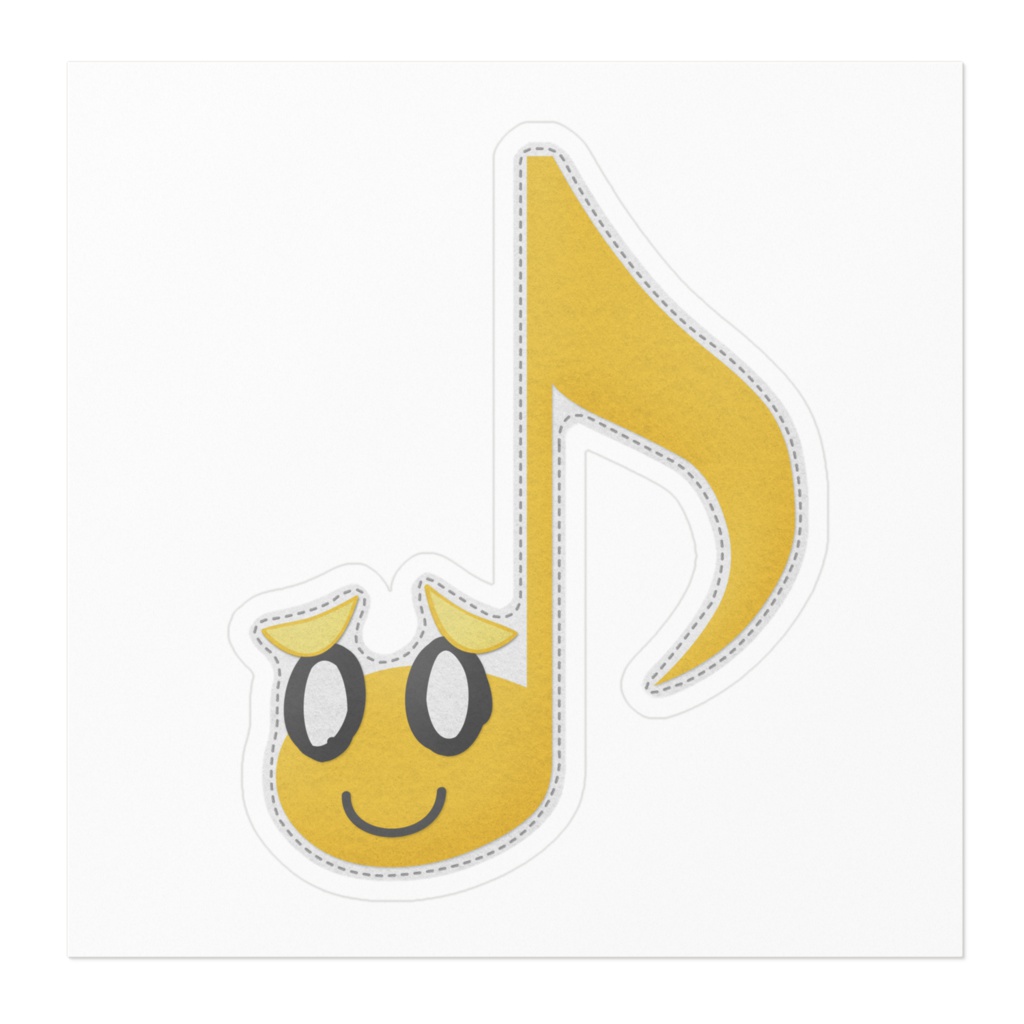 めぐトラステッカー -おんぷ-