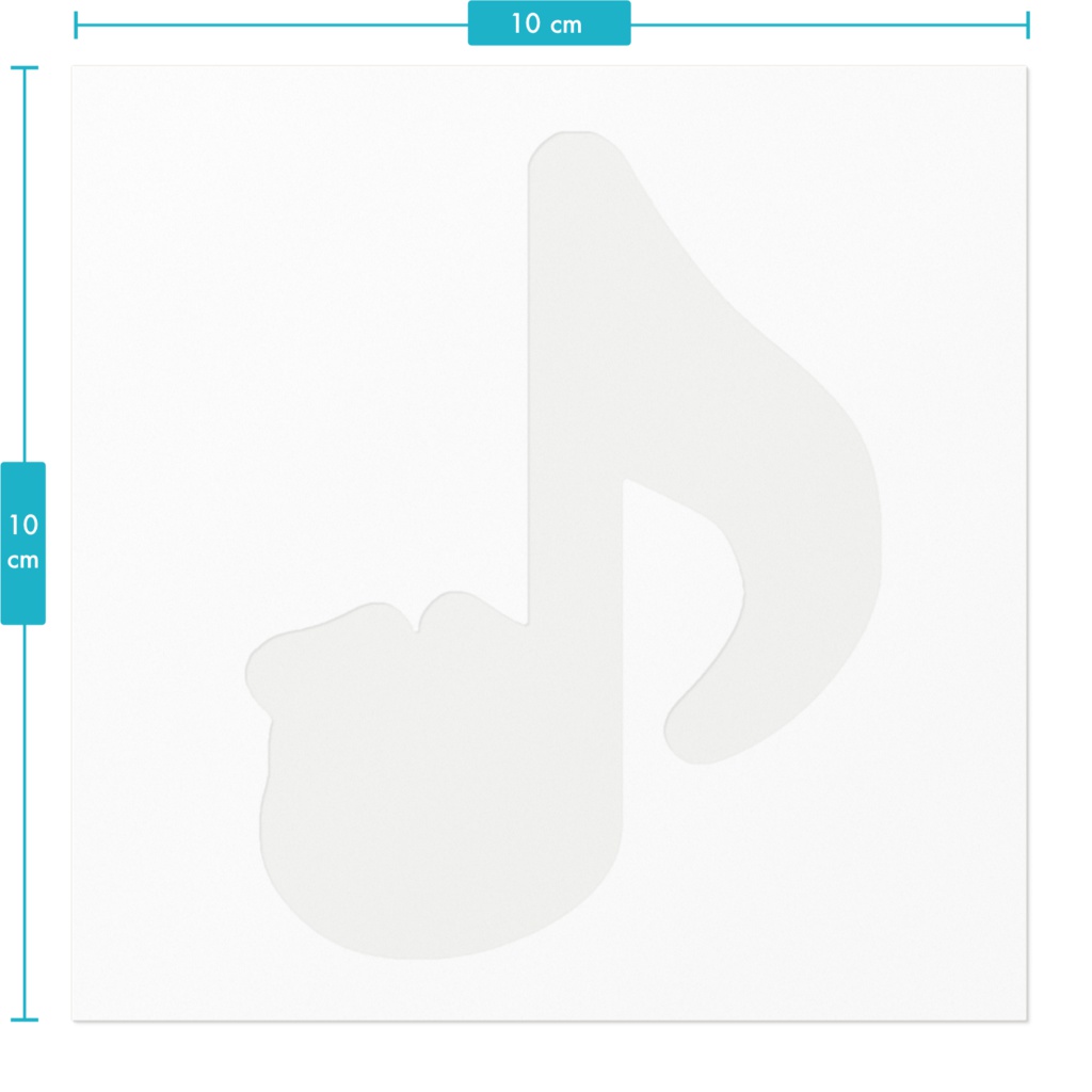 めぐトラステッカー -おんぷ-