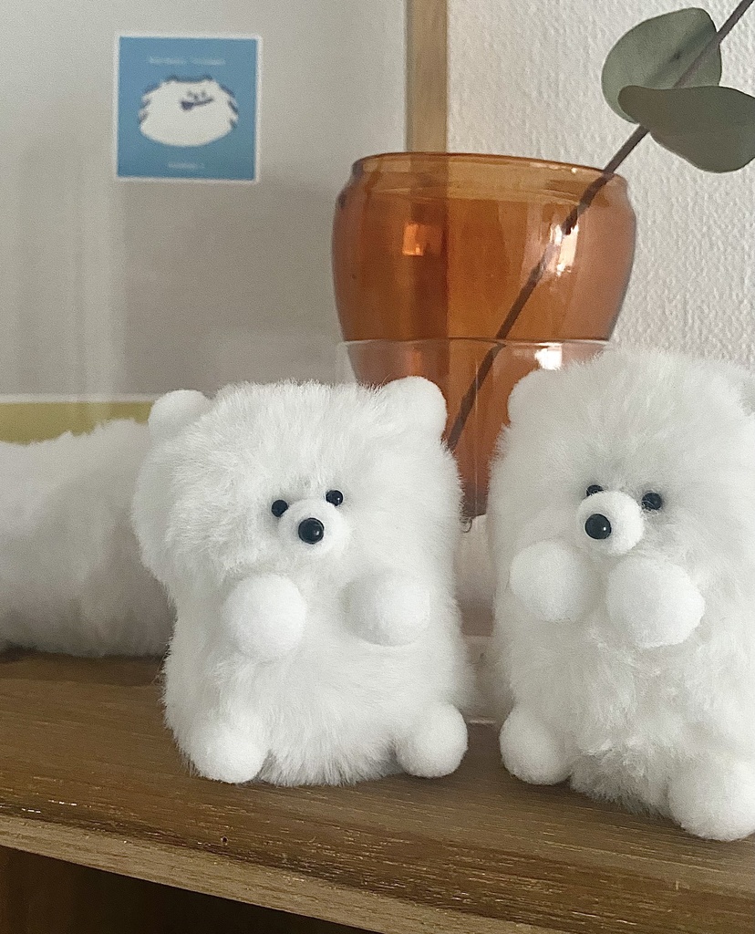 かわいいかわいい白くまちゃんズ ふたりセット