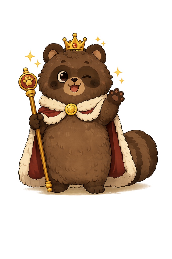 かわいい動物のキャラクターを作成します