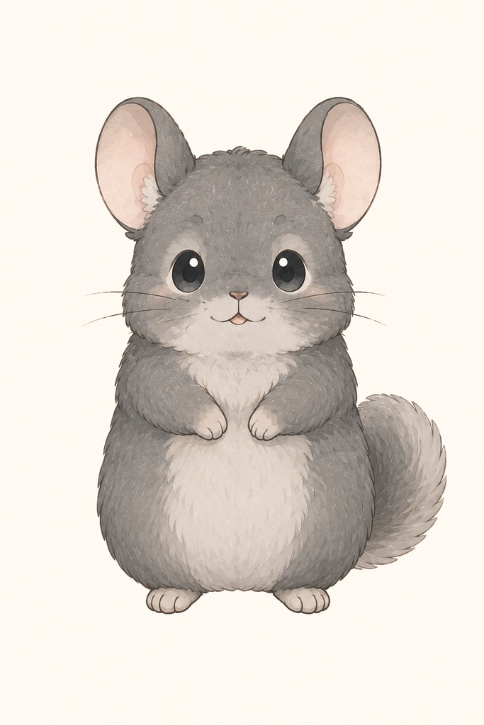 かわいい動物のキャラクターを作成します