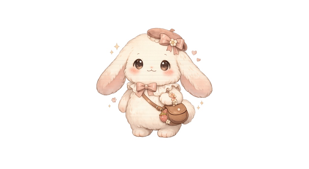 かわいい動物のキャラクターを作成します