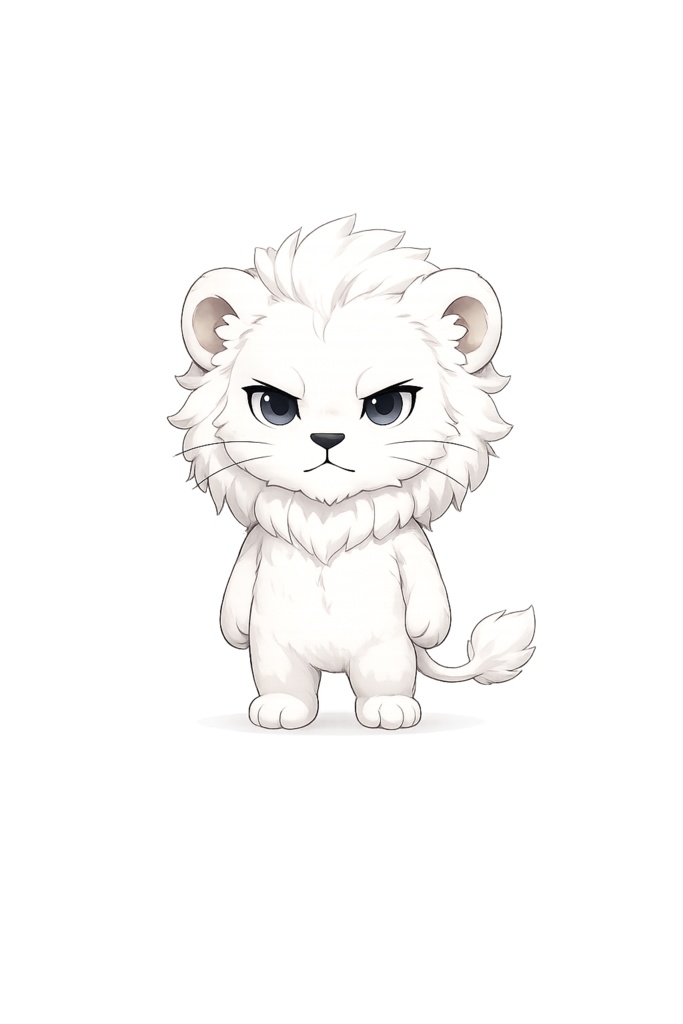 かわいい動物のキャラクターを作成します