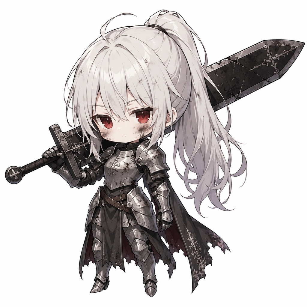 かわいい人型のキャラクターを作成します
