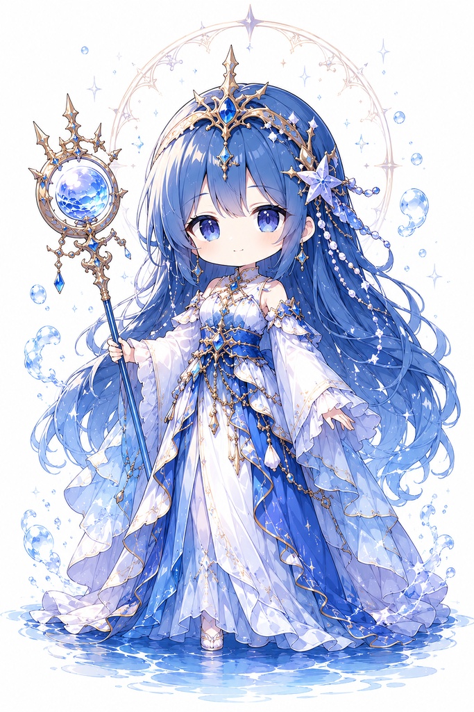 かわいい人型のキャラクターを作成します