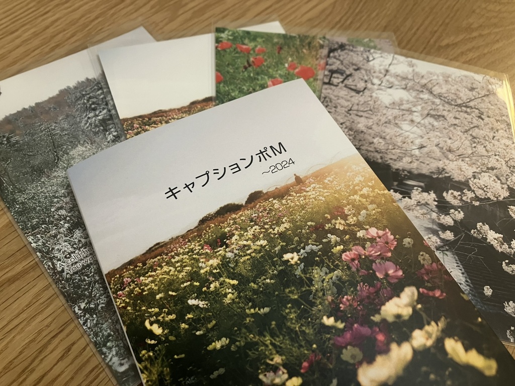 キャプションポM ～2024 -写真集＆ポストカードセット-