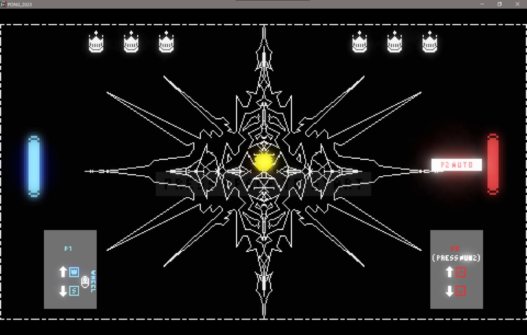 【フリーゲーム】PONG_2023