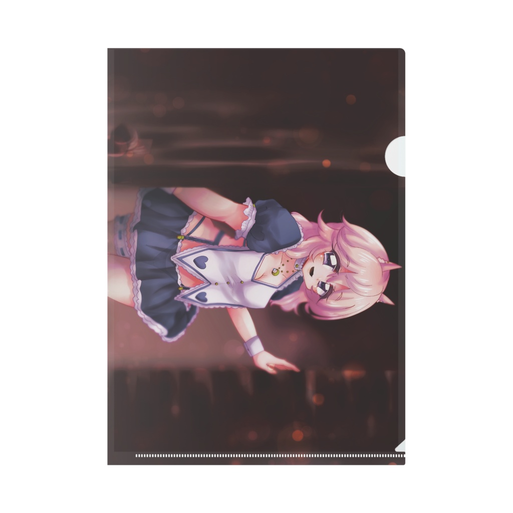 【1周年記念】Vtuber想有ぱかクリアファイル