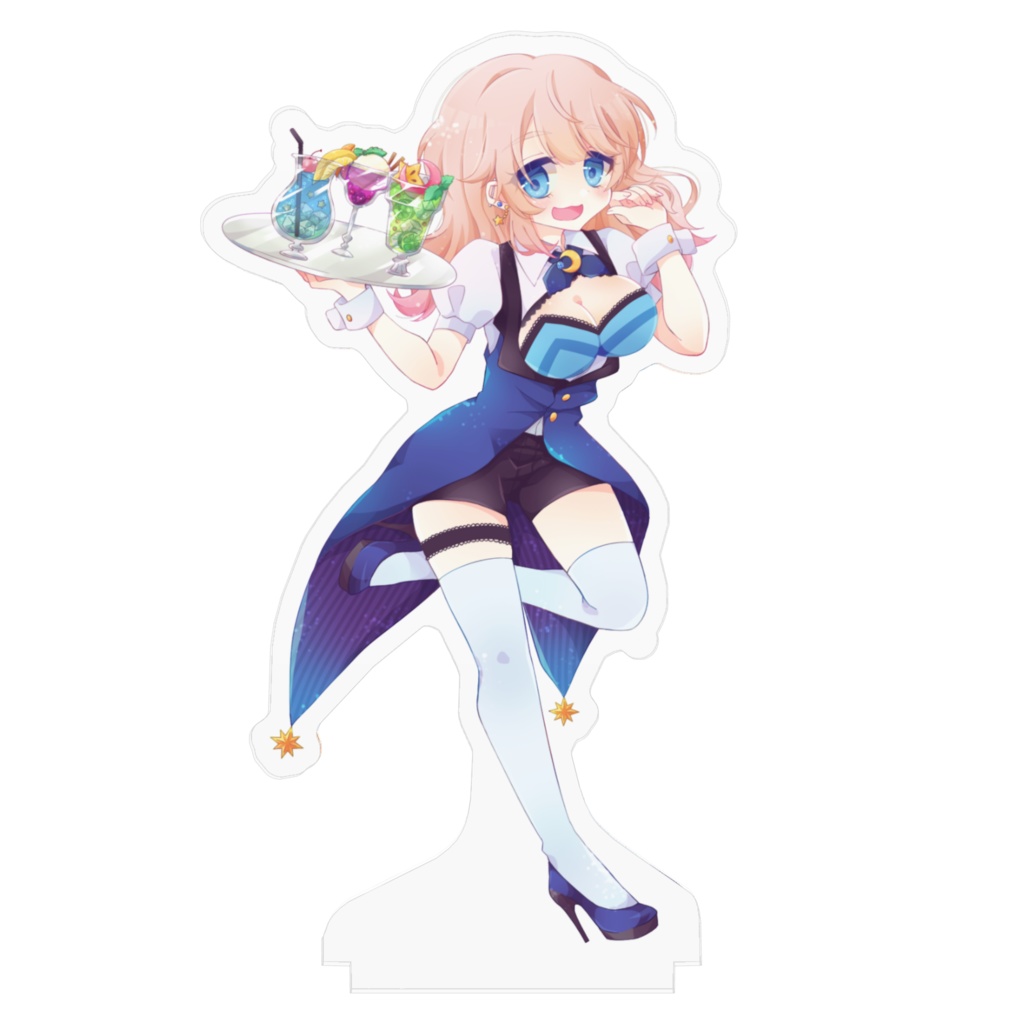 【一周年記念】Vtuber見習いちゃん アクリルスタンド【メインビジュアル】