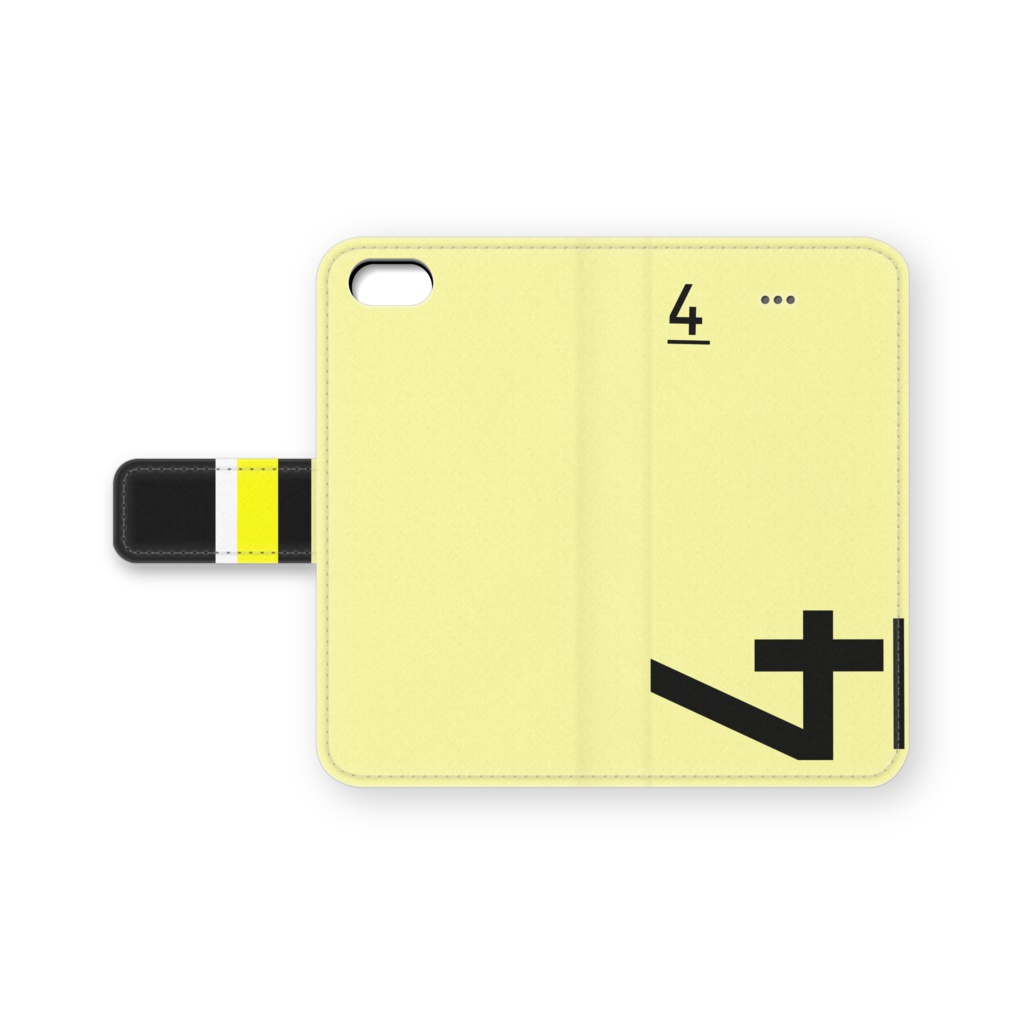 “No.4”手帳型iPhoneケース各種