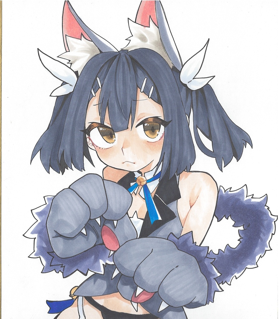 【リクエスト】手描き色紙【詳細は商品文】