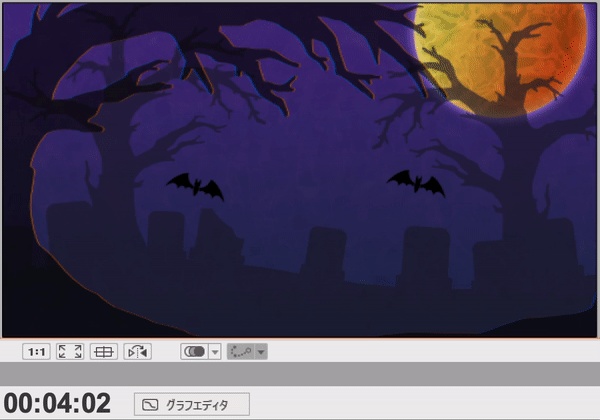 【動く】夜中の墓地【配信画面】