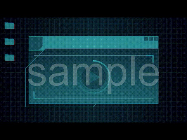 【動く】サイバーウインドウ【待機画面】