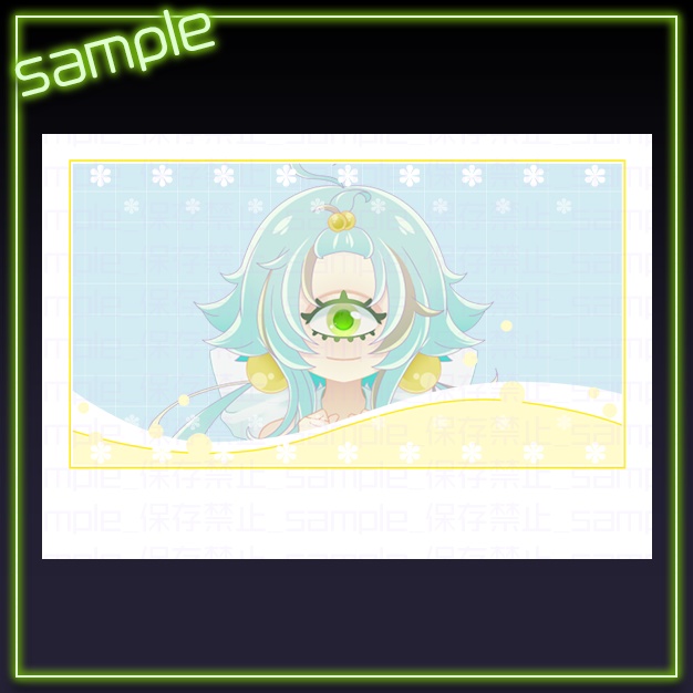 【L版ネップリ用】ふる〜つぽっぷ【背景+枠素材】