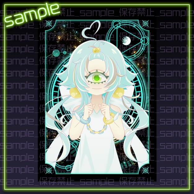 【L版ネップリ用】魔法陣【背景+枠素材】