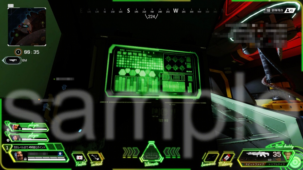 【APEX用】ねおんぺ【動く配信素材】