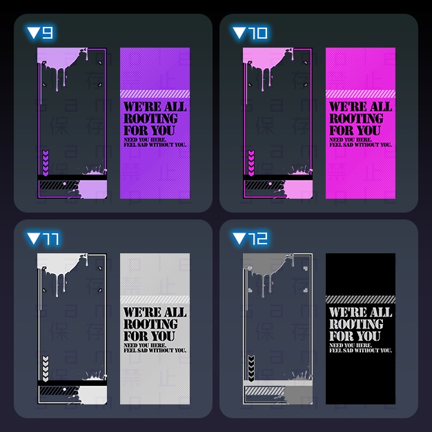 【iPhoneサイズ】えある塗料【背景+枠素材】