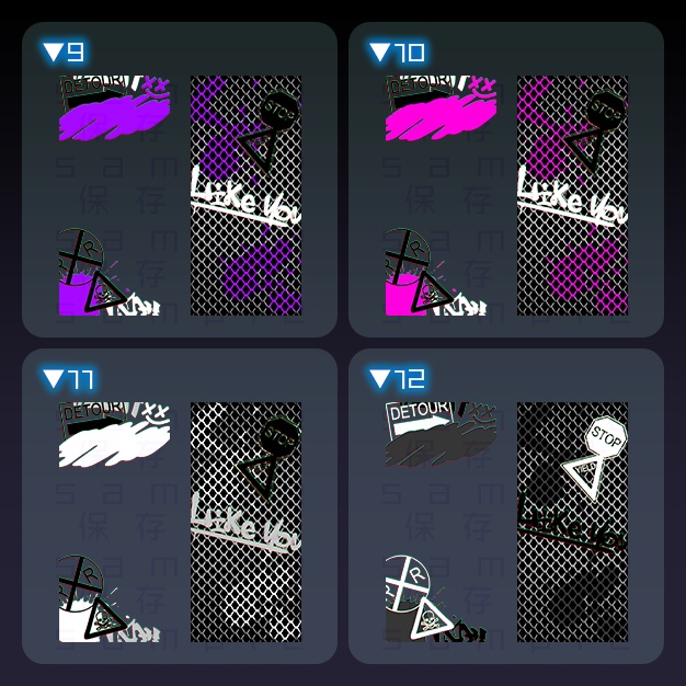 【iPhoneサイズ】路地裏【背景+枠素材】